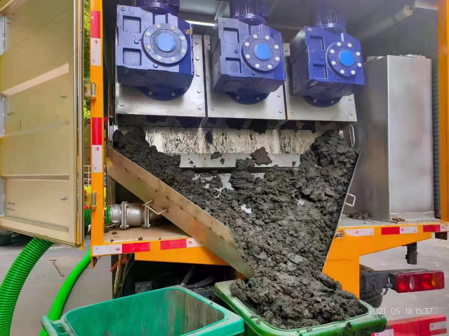 桥东化粪池清掏城市维护站-泥浆净化干湿分离处理